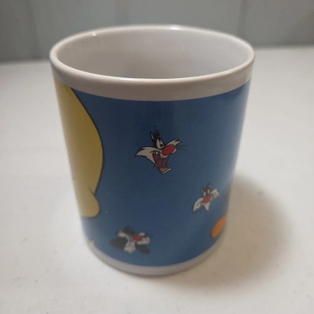 Vintage Looney Tunes Tweety Bird Mug Coffee Avon Gibson 1998 Warner Bros